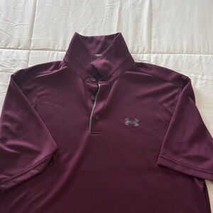 Under Armour Men's Deep Burgundy Performance Polo